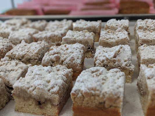 Cinnamon Swirl Crumb Cake