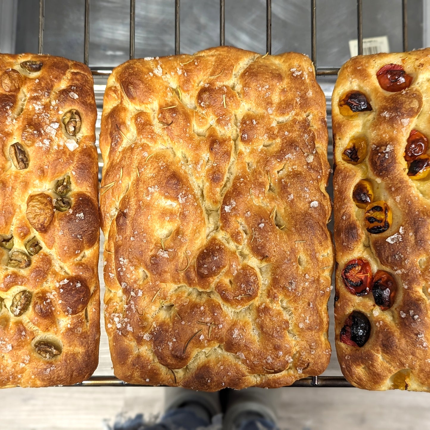 Garlic Herb & Sea Salt Focaccia